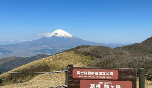 ロープウェイで気軽に登る箱根山の駒ヶ岳！富士山と丹沢湖【神奈川県】